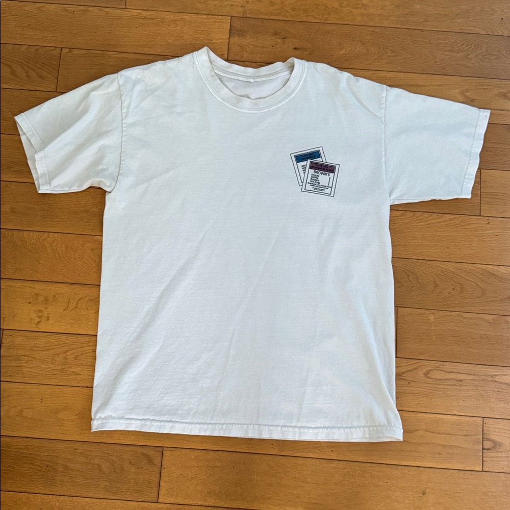 Vintage New Jersey Bagel Shop t-shirt with monopoly theme